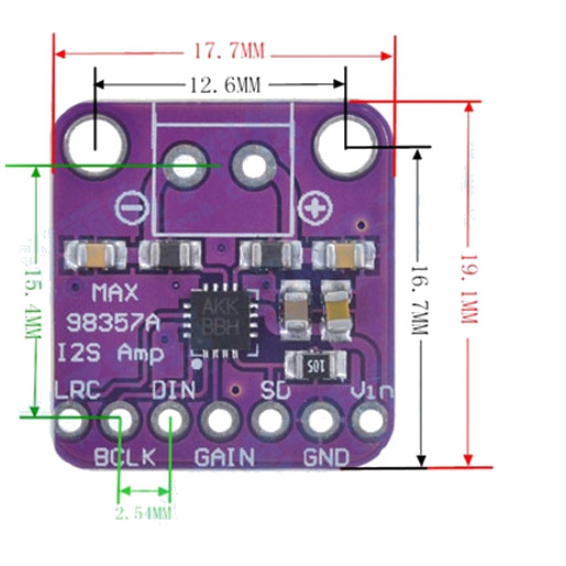 Module Khuếch Đại Âm Thanh MAX98357A I2S 3W – Class D Cho ESP32 / Raspberry Pi / Arduino | BigBuy360 - bigbuy360.vn