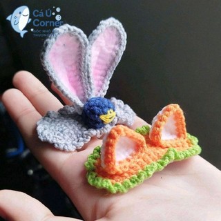 Kẹp tóc len Judy & Nick | Made to Order – Thời gian chuẩn bị 15 ngày