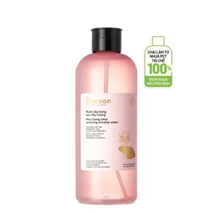 Supersize - Nước Tẩy Trang Sen Hậu Giang Sạch Bụi Siêu Mịn PM1.0, Có Prebiotics Dịu Êm Cho Da Rất Nhạy Cảm Cocoon 1000ml