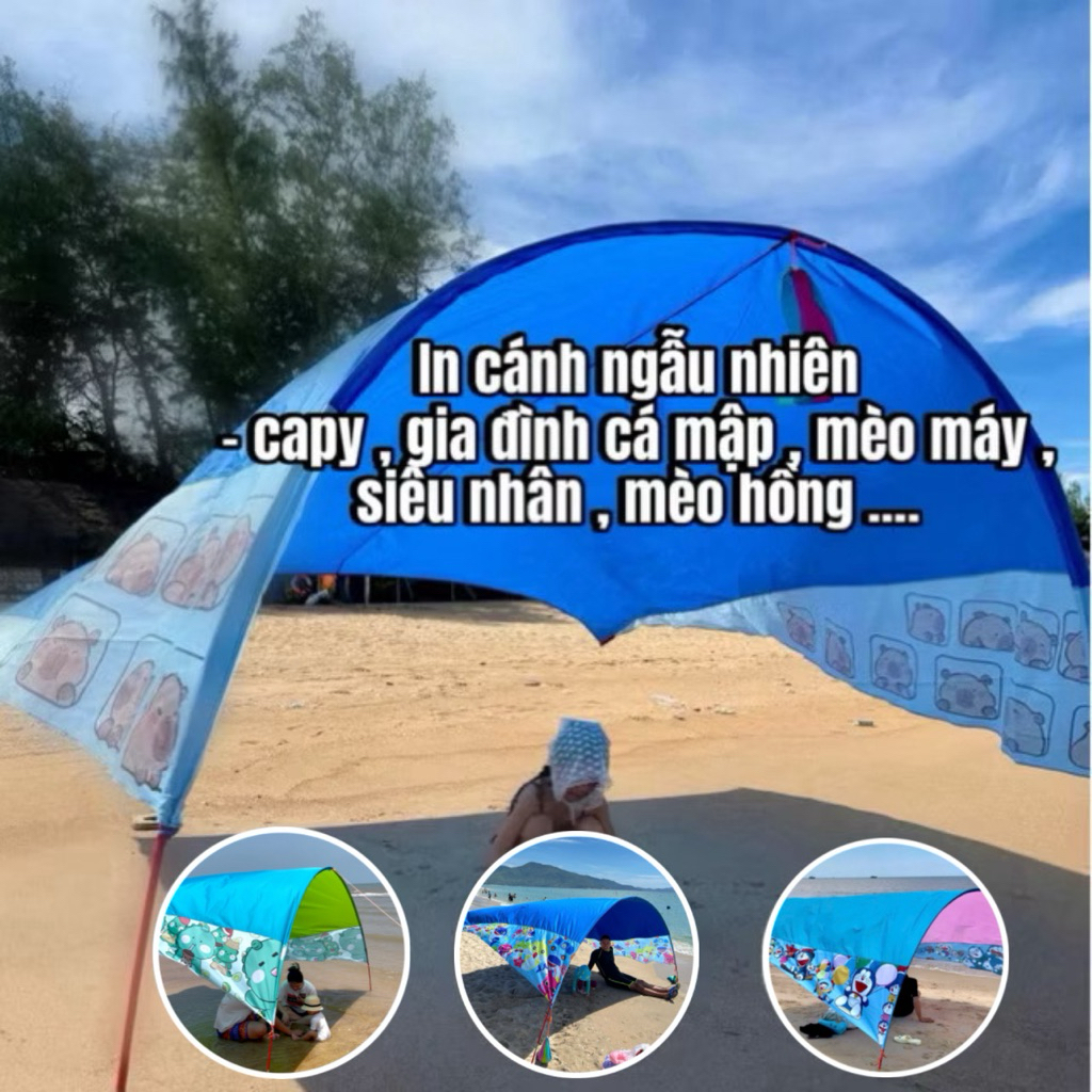 Lều Bay Che Nắng Đi Biển Gấp Gọn Tiện Dụng [ TỔNG HỢP ]  – Lều Du Lịch Dã Ngoại (Huy Phạm)