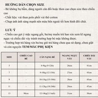 Đầm thun bé gái cổ thủy thu màu trơn 9th-3 tuổi D1262 Bí Ngô Nhỏ