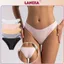 Quần lót nữ cotton kháng khuẩn cạp thoáng khí cạp vừa dáng chữ Y cá tính kiểu basic LANIXA L261 -CB