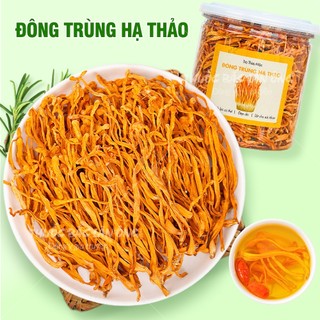 Đông trùng hạ thảo 500g, trà đông trùng bồi bổ sức khỏe, nấu lẩu, canh, hầm gà thơm ngon