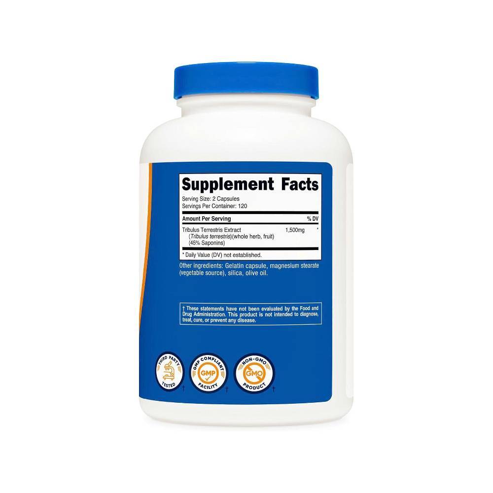 NUTRICOST TRIBULUS 1500MG – Hỗ Trợ Tăng Cường Nội Tiết Tố Nam Tự Nhiên