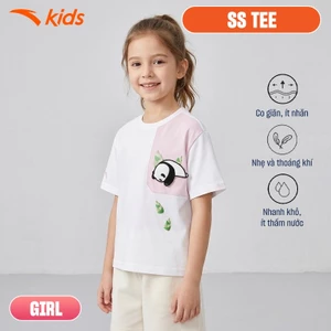 ANTA KIDS Áo Phông Ngắn Tay Bé Gái ANTA Kids 3625C9104
