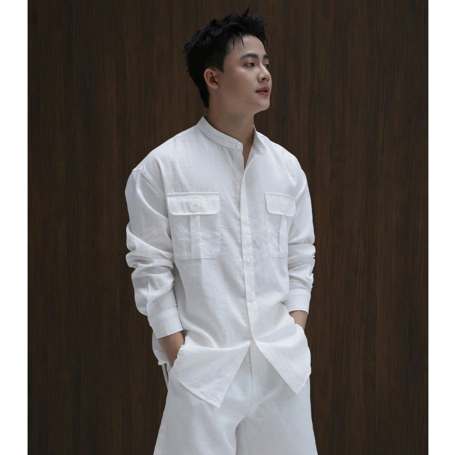 Áo Sơ Mi Nam Mùa Hè Chất Đũi Linen Thấm Hút Mồ Hôi Phù Hợp Mặc Đi Biển Đi Chơi Cao Cấp HALLEY A2