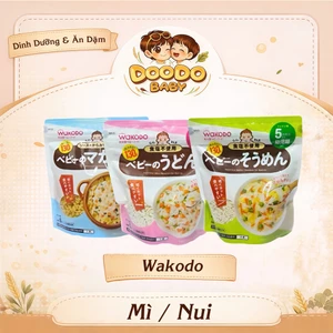 Mì Somen Tách Muối Wakodo Ăn Dặm Cho Bé Từ 5M+ (130g)