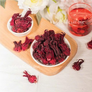 Hoa atiso đỏ nguyên bông 1kg, hoa bụp giấm, hibicus, pha trà, nấu siro, thanh nhiệt, giải khát