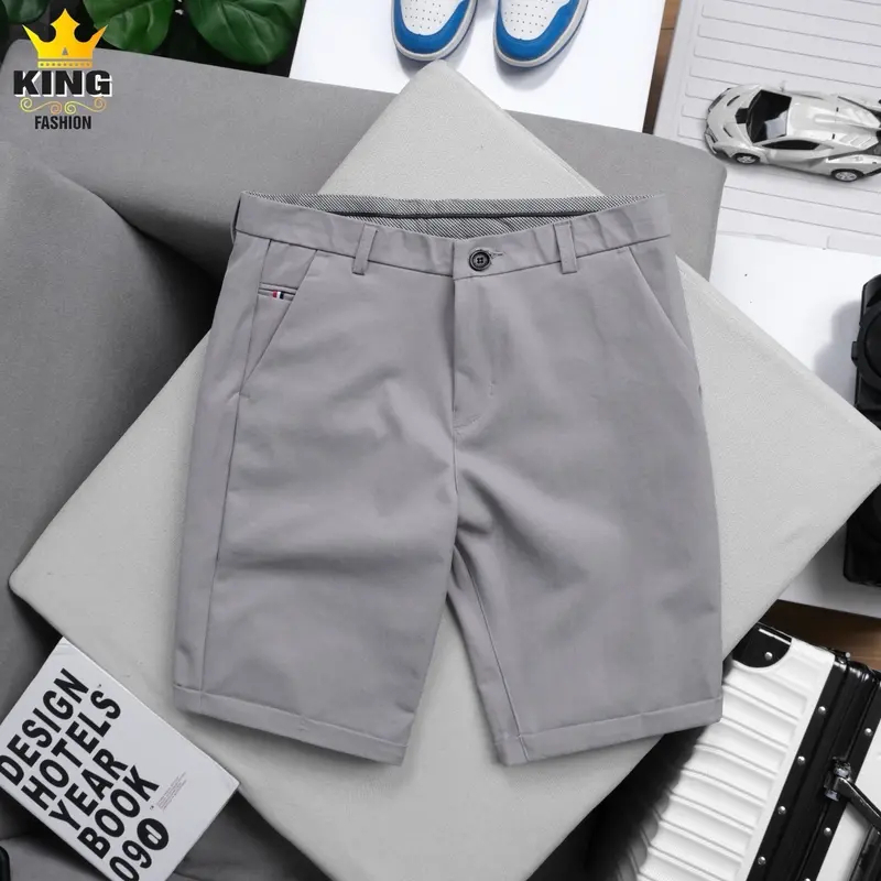 [ Hỏa tốc HCM ] Quần Short Nam KING FASHION Trẻ Trung Năng Động, Vải Cotton Co Giãn 2 Chiều