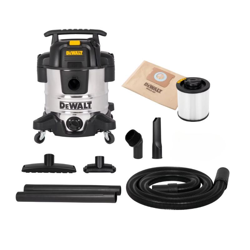 Máy Hút Bụi Công Nghiệp DEWALT Hút Khô - Hút Nước -Thổi,  Dung Tích 30L DXV30SC