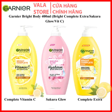 [Chuẩn Thái] Sữa dưỡng thể trắng da Garnier Body Bright Extra lotion cấp ẩm dưỡng trắng da chuyên sâu 400ml