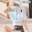 Mũ Chống Nắng Bảo Vệ Toàn Diện Thời Trang Mùa Hè Dành Cho Nữ Đi Xe Làm Việc Dưới Nắng