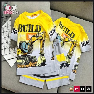 Đồ Bộ Bé Trai Ann Kids 13-47kg - Bộ Thun Lạnh Thái 3D Hình Siêu Anh Hùng, Spiderman, Roblox Siêu Mát