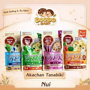 Mì Somen Tanabiki Tách Muối Ăn Dặm Cho Bé Từ 5m+ (120g)