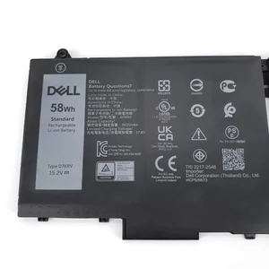 Pin laptop Dell Latitude 5330 5430 5530 7430 2-in-1 07KRV 58Wh -Hàng ZIN