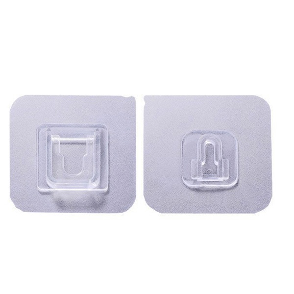 Combo 10 miếng dán chữ U siêu dính ( 5 cập dán ) miếng dán tường chữ U dự phòng, móc dán chữ U