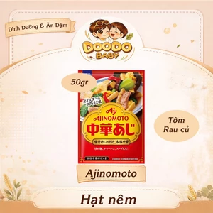 Hạt Nêm Tôm Rau Củ Ajinomoto Cho Bé Ăn Dặm (50g)