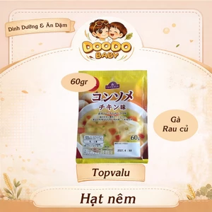 Hạt Nêm Gà và rau củ Topvalu Cho Bé Ăn Dặm (60g)