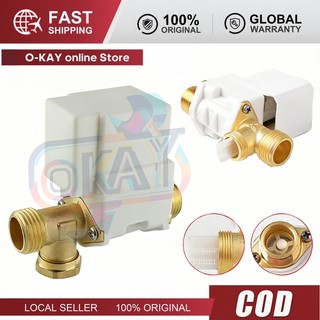 Van Nước Điện Từ Bằng Đồng Thường Đóng 12V/220V Ren 21mm, Chất Lượng Cao, Bền Mỏi, Giá Tốt Hấp Dẫn