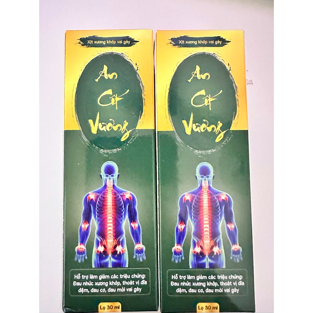 Chai Xịt Đau Nhức Xương Khớp An Cốt Vương