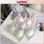 Áo ngực nữ cotton gân tăm mút mỏng ôm ngực chống chảy xệ kiểu dáng basic màu pastel LANIXA A414 -CB