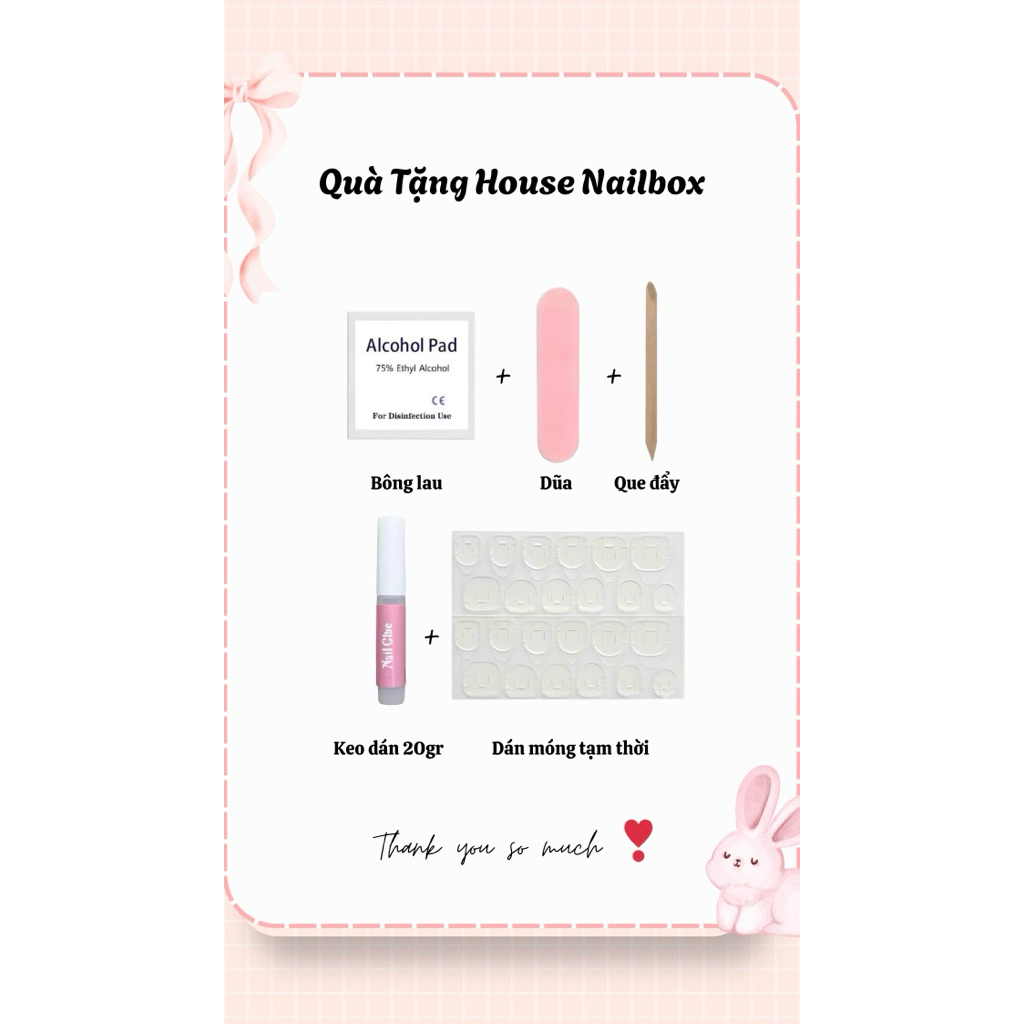 Nailbox [ Mã T11 ] Thạch Sữa Chua Đơn Giản Nhẹ Nhàng - Thiết Kế Thủ Công