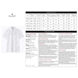 [T7_SALE 20%_HT] Áo Polo Nam Thiết Kế Basic 1APCH649TRK Biluxury Form Slimfit Thoáng Khí Bền Màu