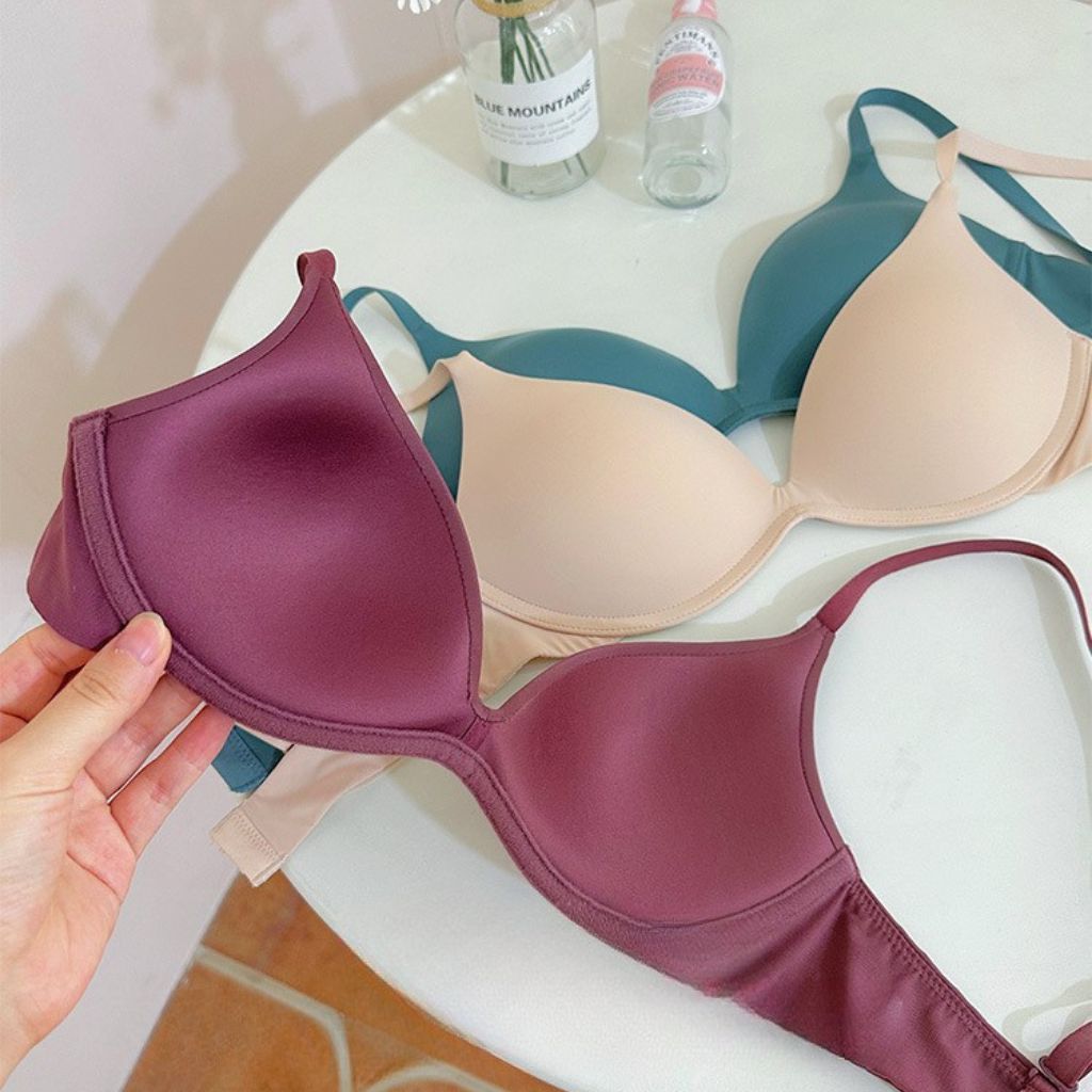 Áo ngực nữ không gọng đệm mút mỏng nhẹ thoáng khí bảng dây nhỏ 2 hàng nấc cài tiện lợi LANIXA A239