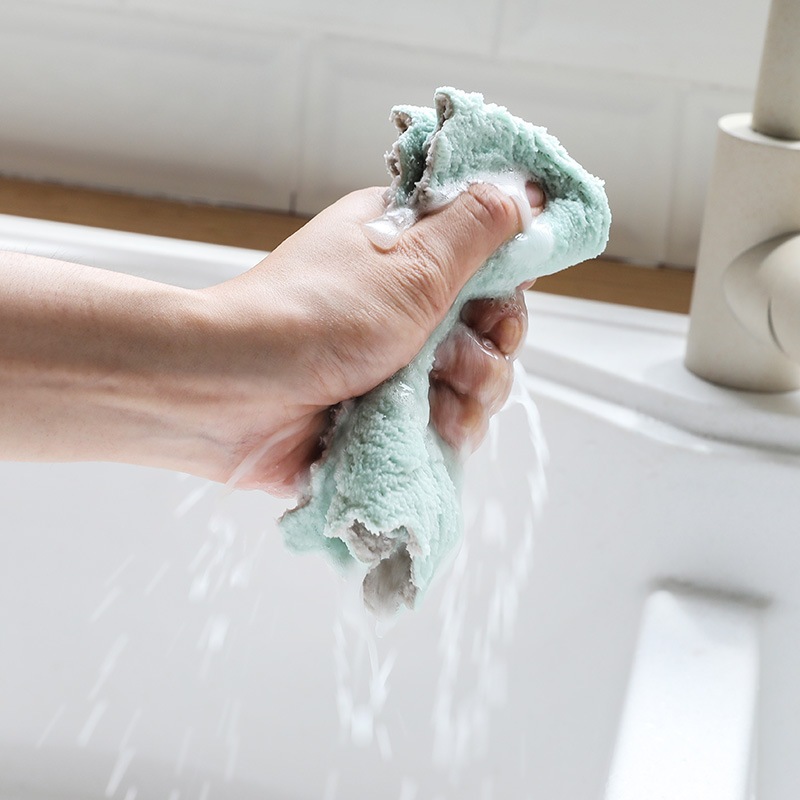 [Combo] Khăn lau bếp đa năng hai mặt siêu mềm mịn, siêu thấm hút - tiện dụng, đa năng