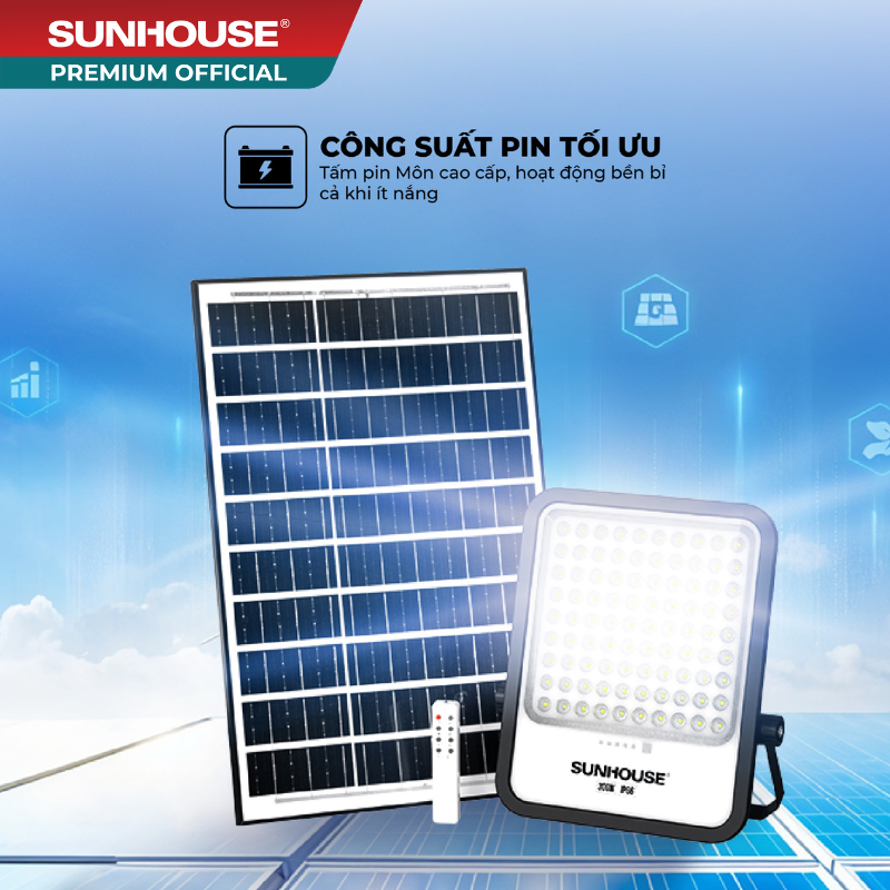 ĐÈN PHA NLMT ECO SHE-LECPLSE01.300W
