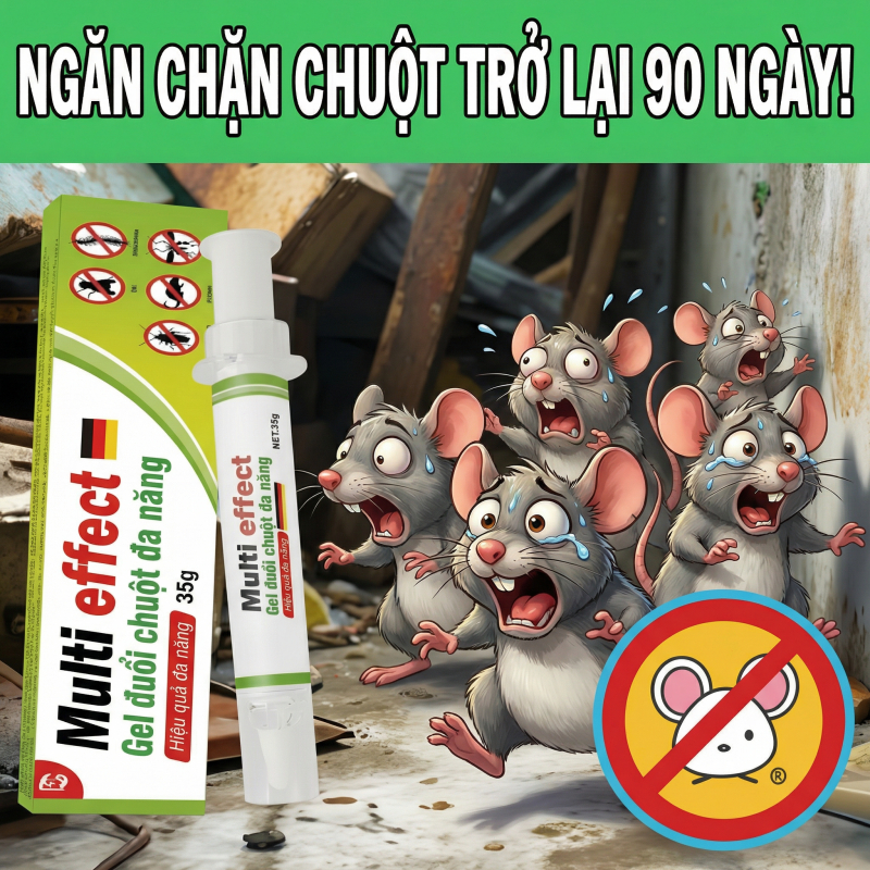 🧨 Gel diệt chuột siêu hiệu quả, đuổi chuột trong 24 giờ Không còn chuột xuất hiện! Gel đuổi chuột Diệt chuột 35g