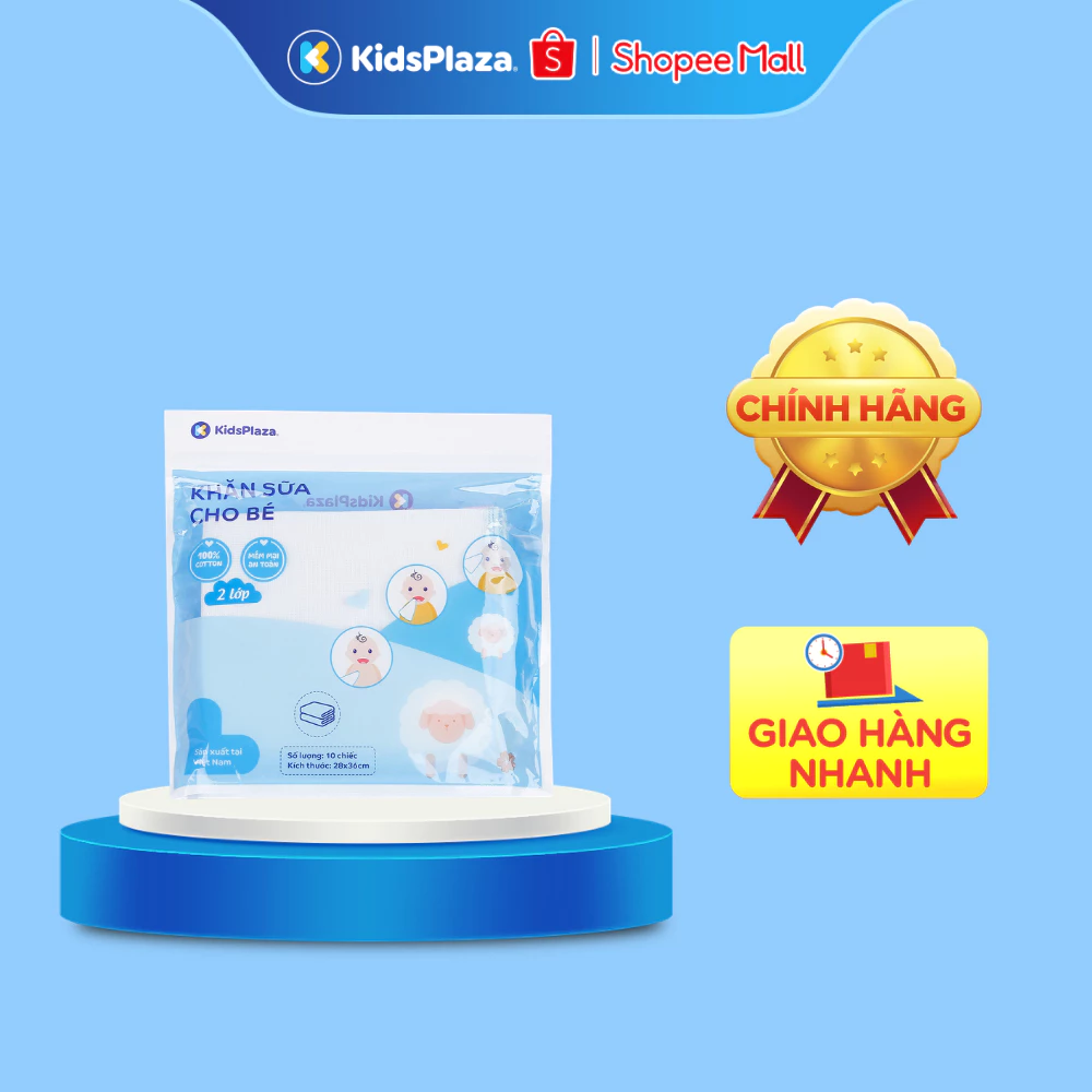 Set khăn sữa Kids Plaza