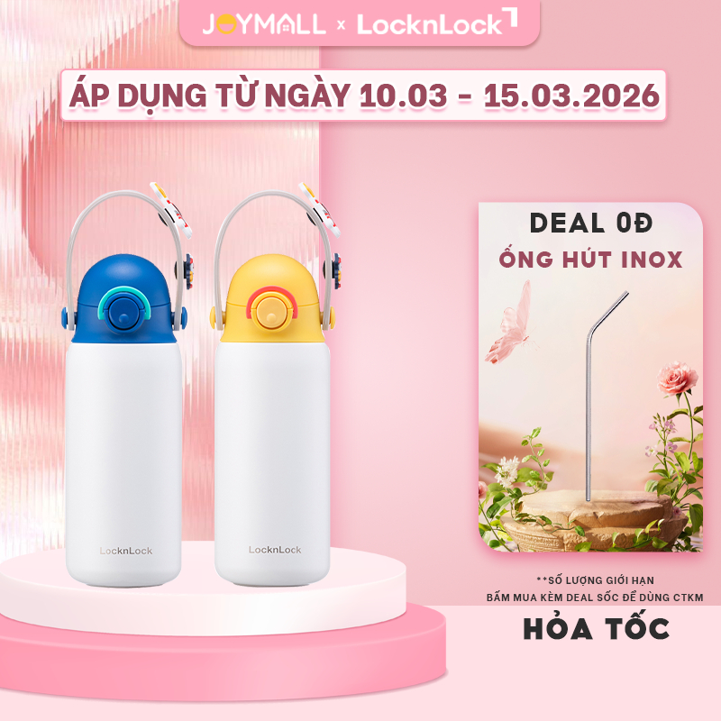 Bình giữ nhiệt LocknLock DIY Strap Tumbler 350ml LHC3283 - Hàng chính ...