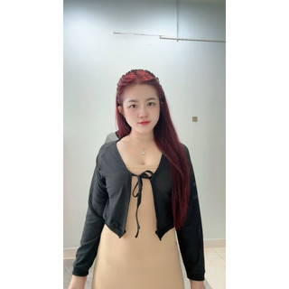 Áo khoát len lưới/áo khoát len dệt/áo khoát len cadigan