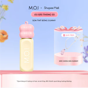 Son Tint Bóng Gummy Lip Tint MOI 3g -  Bóng Mọng Nhẹ Môi Bền Màu