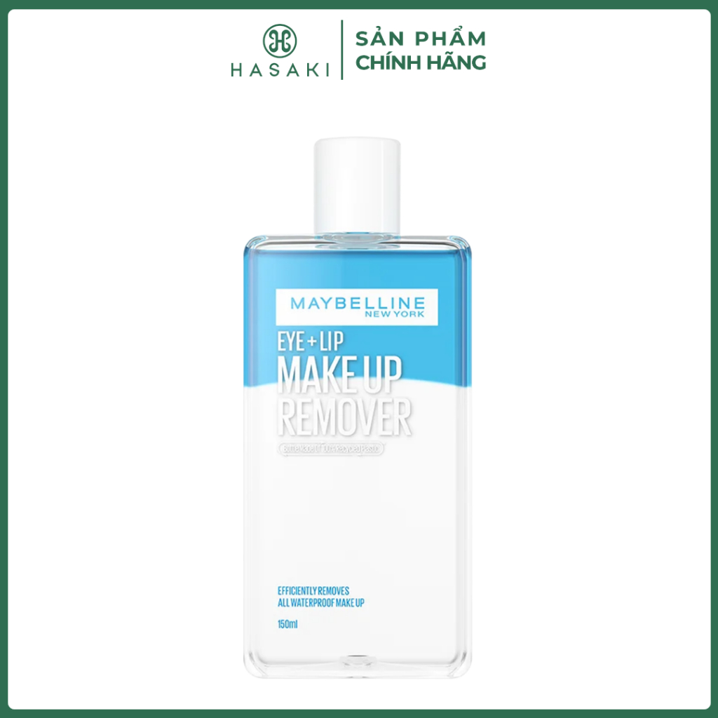 Nước Tẩy Trang Mắt Môi Maybelline 150ml Lip & Eye Make Up Remover