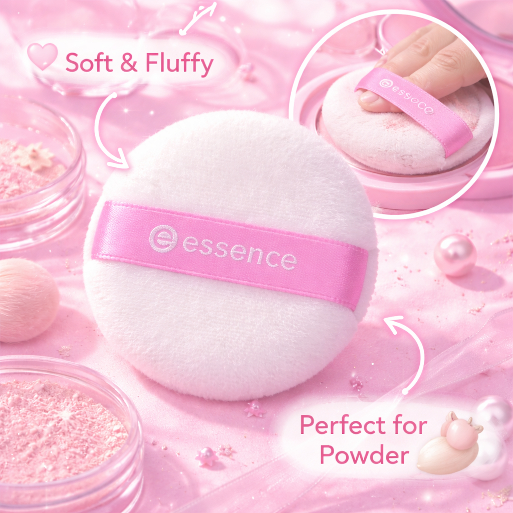[QUÀ TẶNG] Bông Phấn Nhung Essence mini