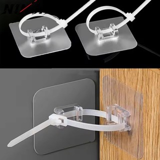 SET 5 Kẹp Dán Tường Dây Rút Cố Định Điều Chỉnh Góc Bàn Tủ, Nội Thất, Dây Điện, Ống Nước, Kệ Phòng Ngủ Phòng KHách Nhỏ