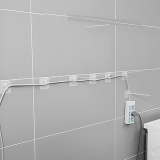 SET 5 Kẹp Dán Tường Dây Rút Cố Định Điều Chỉnh Góc Bàn Tủ, Nội Thất, Dây Điện, Ống Nước, Kệ Phòng Ngủ Phòng KHách Nhỏ