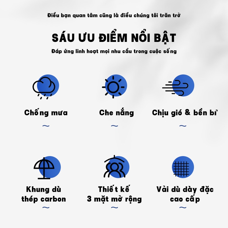 WTHB Outdoor Ô dù của người bán hàng rong,dù gấp gọn cỡ lớn dùng ngoài trời gian hàng ngoài trời, che mưa và nắng