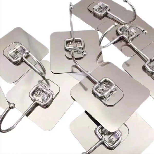 Combo 20 móc treo tường siêu dính bền chắc, móc  dán tường inox chịu lực đa năng không cần khoan tường