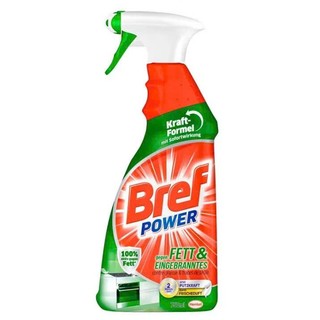 (Châu Âu) Xịt Tẩy Dầu Mỡ Bếp Từ Lò Nướng Lò Vi Sóng Bref Fett Làm Sạch Nồi Chiên Không Dầu Hiệu Quả