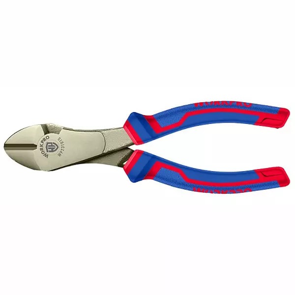 Kìm cắt WORKPRO 160mm (6 inch) WP231014, 170mm (7 inch) WP231015 bằng thép Cacbon rèn phủ Ni-Fe - Hàng chuẩn chính hãng