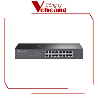 Switch Doanh Nghiệp TP-Link Omada ES216G 16 Cổng Gigabit Quản Trị Cloud Tập Trung, VLAN, Cách ly cổng, Kiểm tra cáp, QoS
