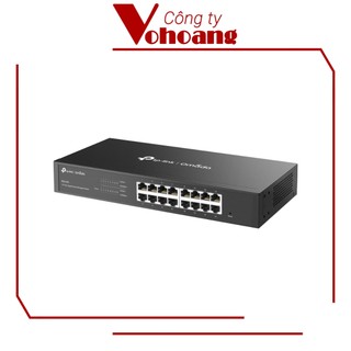 Switch Doanh Nghiệp TP-Link Omada ES216G 16 Cổng Gigabit Quản Trị Cloud Tập Trung, VLAN, Cách ly cổng, Kiểm tra cáp, QoS
