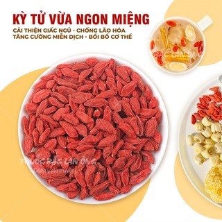 Kỳ tử Ninh Hạ 1kg, hạt kỷ tử hữu cơ, hạt to, ngọt, pha trà, hầm canh, nấu chè dưỡng nhan