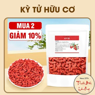 Kỳ tử Ninh Hạ 500g, hạt kỷ tử hữu cơ, hạt to, ngọt, pha trà, hầm canh, nấu chè dưỡng nhan