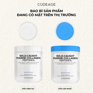 Thực Phẩm Bảo Vệ Sức Khỏe Codeage Bột Collagen Marine Collagen Peptides 450g