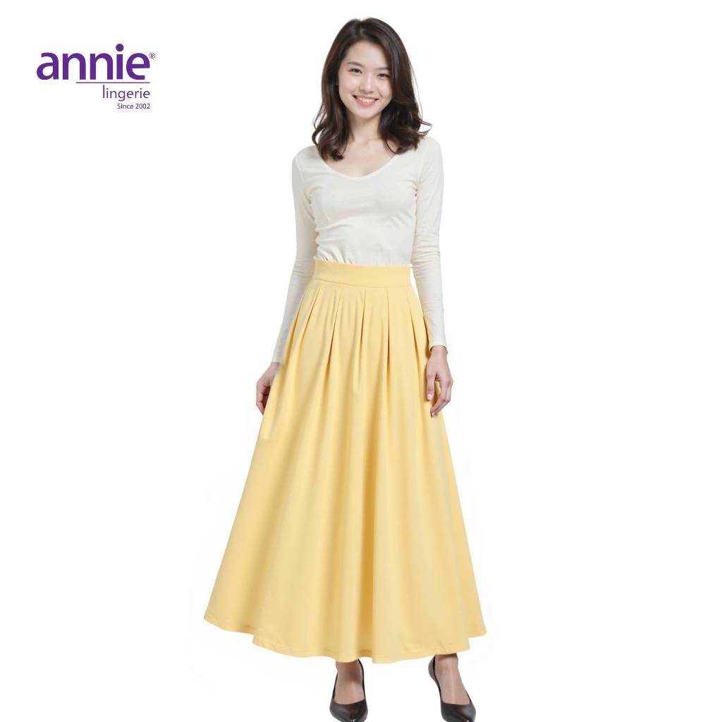 annie Váy Chống Nắng Dáng Dài Co Dãn 4 Chiều Chất Liệu Cotton Mịn Mát Thoàng Khí Màu Sắc Trẻ Trung