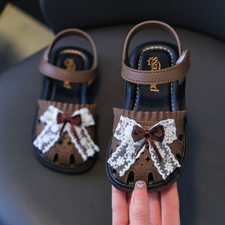 Sandal rọ nơ ren cho bé gái từ 0 đến 8 tuổi siêu nhẹ êm mềm
